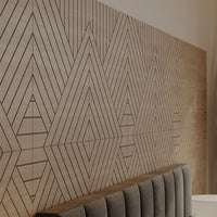 Vicco Pannello a parete Rovere 8 pezzi