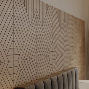 Vicco Pannello a parete Rovere 8 pezzi