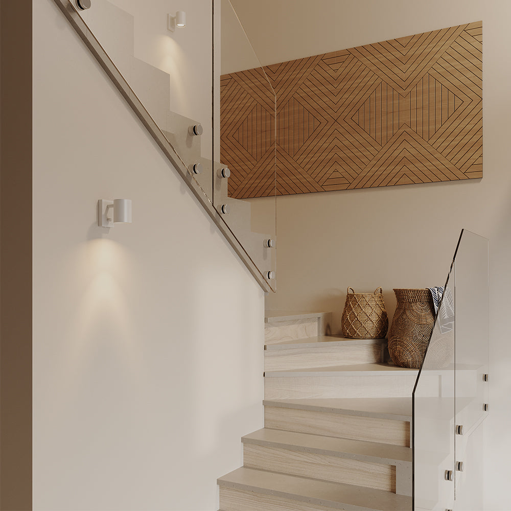 Vicco Pannello a parete Rovere 8 pezzi