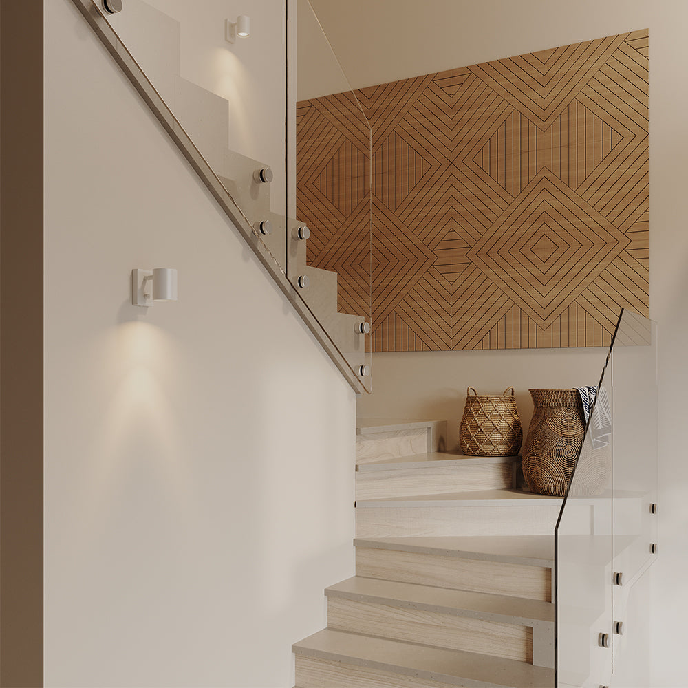 Vicco Pannello a parete Rovere 12 pezzi