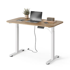 Vicco Scrivania Bianco/Artisan 120 x 70 cm 2 motori