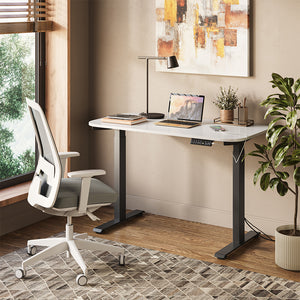 Vicco Scrivania Nero/bianco 120 x 60 cm 2 motori