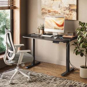 Vicco Scrivania Nero/Antracite 120 x 70 cm 2 motori