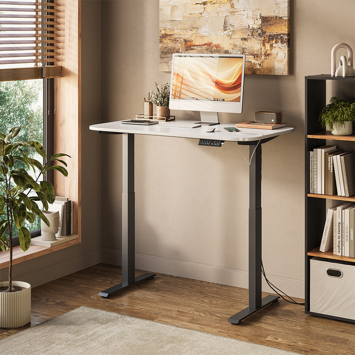 Vicco Scrivania Nero/bianco 120 x 70 cm 2 motori