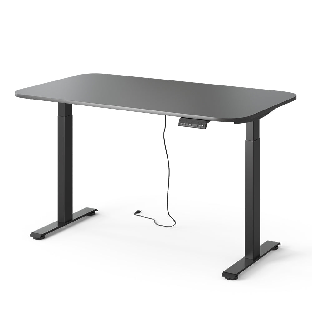 Vicco Scrivania Nero/Antracite 140 x 80 cm 2 motori