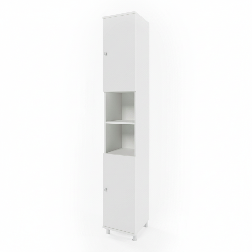 Vicco Mobile bagno alto Bianco 30 x 190 cm