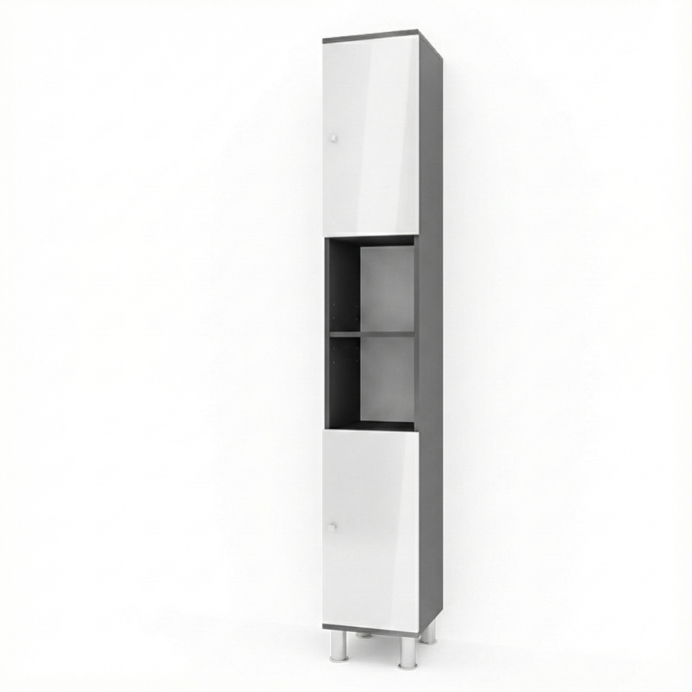 Vicco Mobile bagno alto Antracite 30 x 190 cm