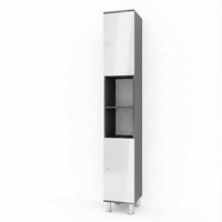 Vicco Mobile bagno alto Antracite 30 x 190 cm