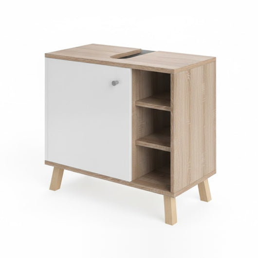 Vicco Mobile sottolavabo per bagno Bianco 60 x 54 cm