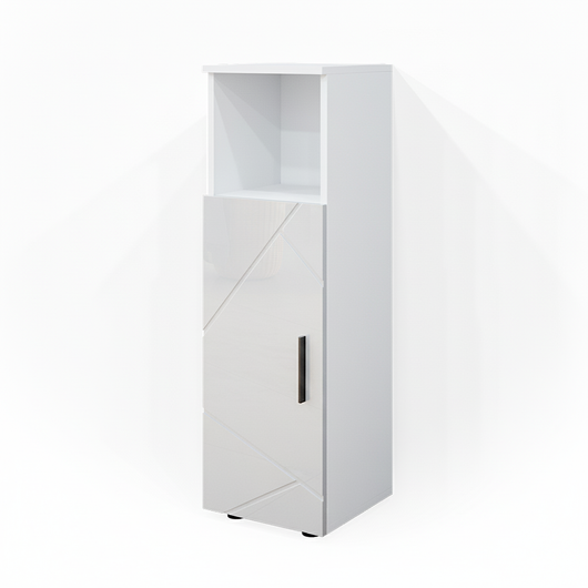 Vicco Mobiletto bagno Bianco lucido 30 x 95 cm
