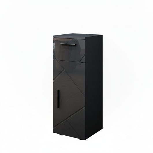 Vicco Mobiletto bagno Antracite lucido 30 x 81 cm