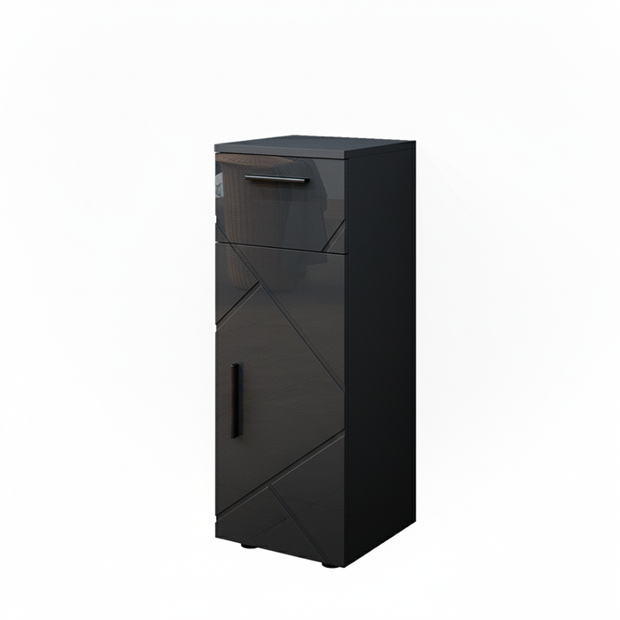 Vicco Mobiletto bagno Antracite lucido 30 x 81 cm