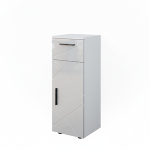 Vicco Mobiletto bagno Bianco lucido 30 x 81 cm