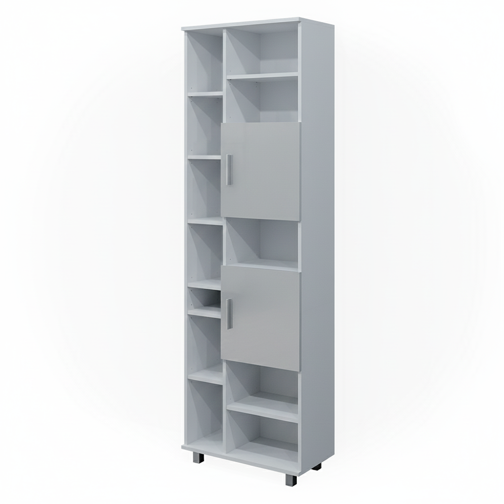 Vicco Mobile bagno alto Bianco lucido 60 x 190 cm