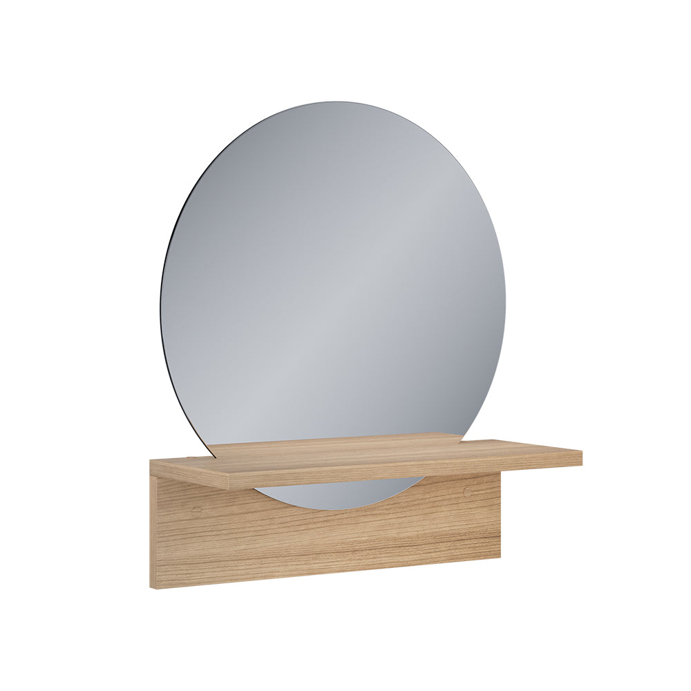 Vicco Specchio bagno Quercia dorata 40 x 47.5 cm con ripiano