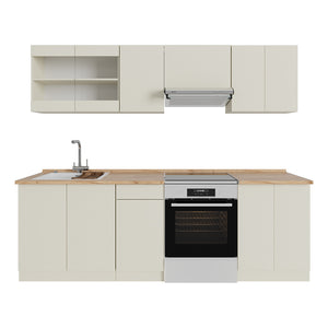 Vicco Mobile da cucina Beige 240 cm , PL Rovere