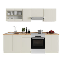 Vicco Mobile da cucina Beige 240 cm , PL Rovere