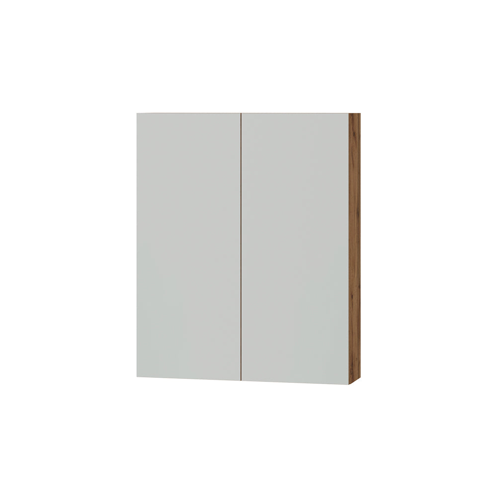 Vicco Specchio contenitore bagno Rovere 59.7 x 73.2 cm con 2 porte