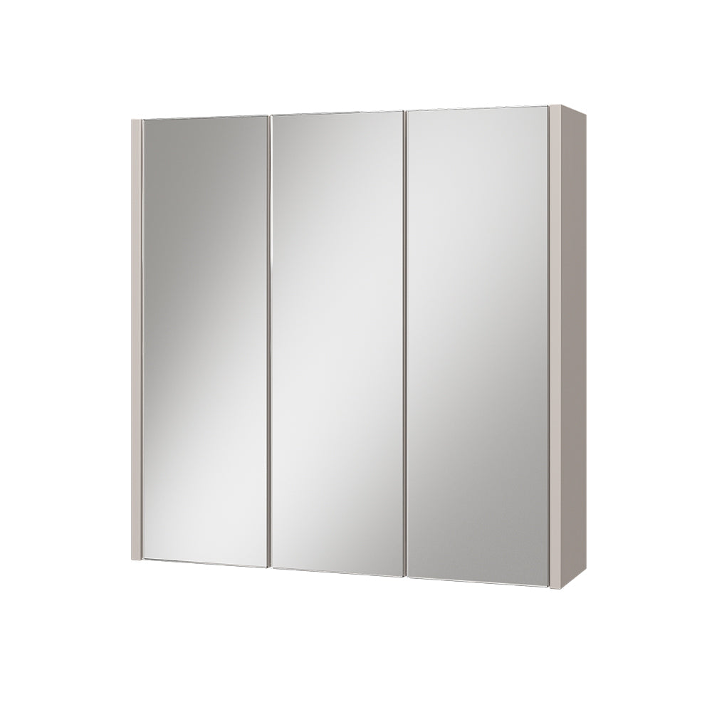 Vicco Specchio contenitore bagno Cachemire 67.4 x 68 cm con 3 porte a specchio