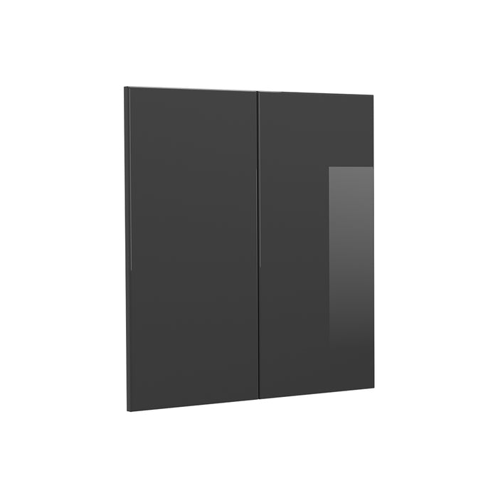 Vicco Frontale cucina Antracite lucido 59.2 x 59 cm frontale del mobile per pensile