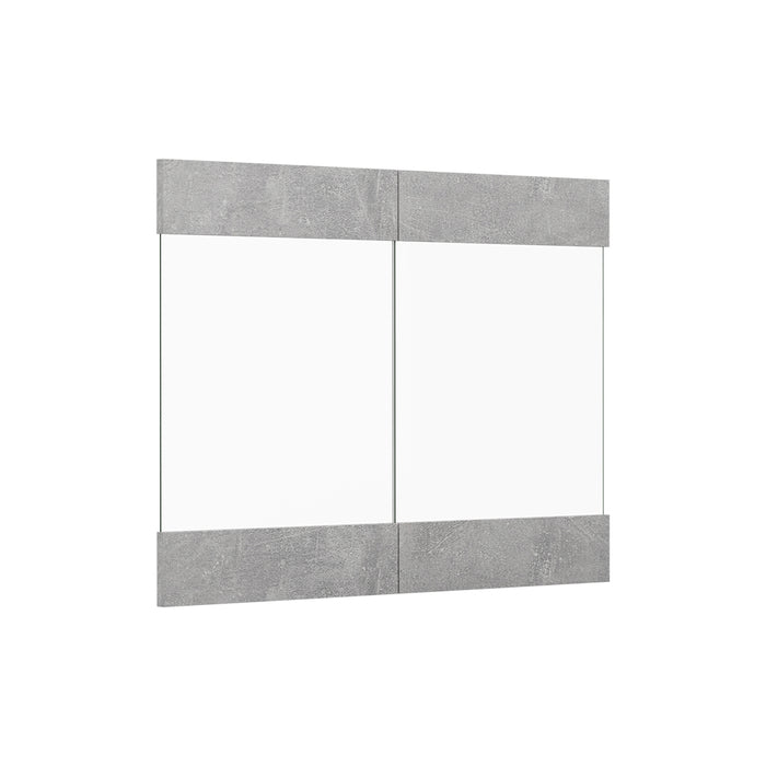 Vicco Frontale cucina Calcestruzzo 79.2 x 59 cm frontale del mobile per pensile con vetro