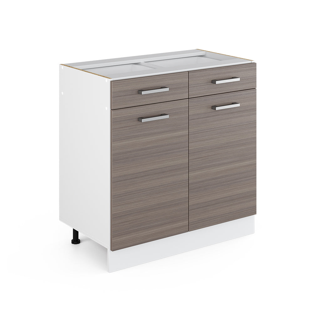 Vicco Frontale cucina Grigio nobile 79.2 x 70.8 cm frontale del mobile per mobile base con cassetti