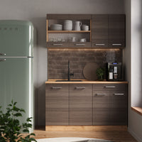 Vicco Frontale cucina Grigio nobile 46 x 71.6 cm frontale del mobile per mobile base ad angolo