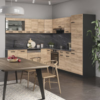 Vicco Frontale cucina Quercia dorata 39.6 x 71.6 cm frontale del mobile per mobile base con cassetti