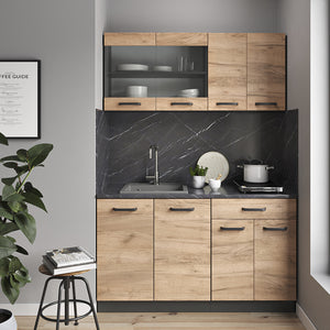 Vicco Frontale cucina Quercia dorata 59.6 x 132.7 cm frontale del mobile per dispensa