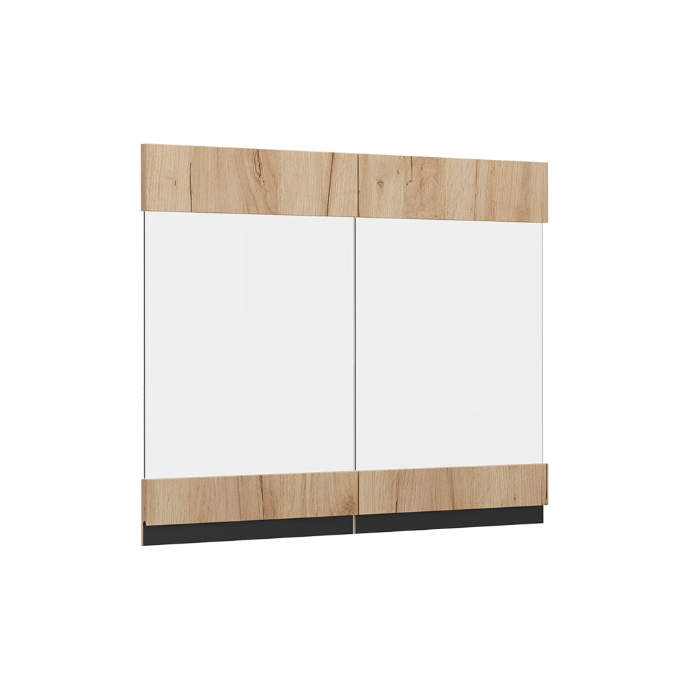 Vicco Frontale cucina Quercia dorata 79.2 x 59 cm frontale del mobile per pensile con vetro