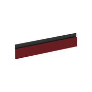 Vicco Frontale cucina Rosso 59.6 x 11.2 cm frontale del mobile per mobile da incasso forno