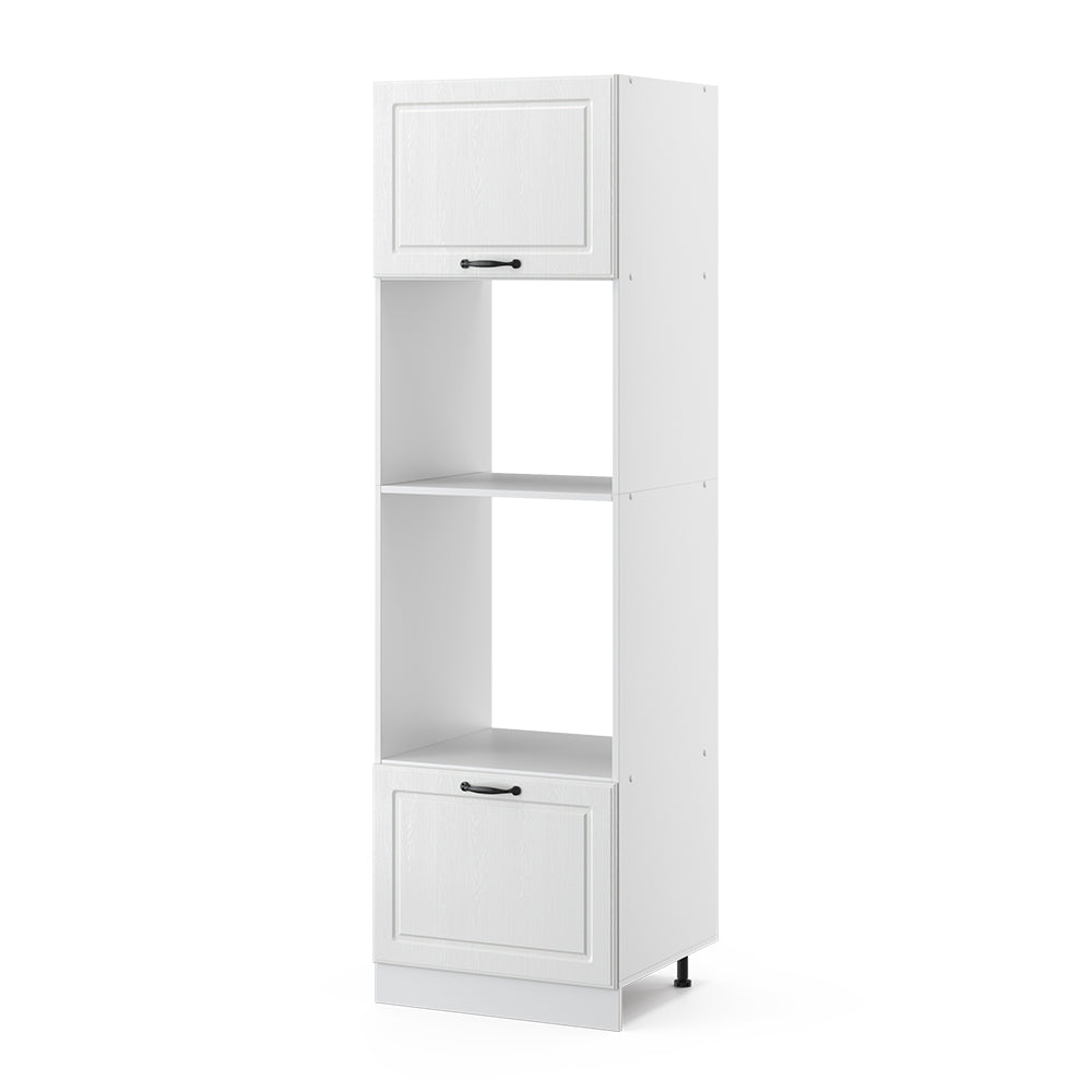 Vicco Frontale cucina Bianco casa di campagna 59.6 x 88.4 cm frontale del mobile per mobile da incasso microonde