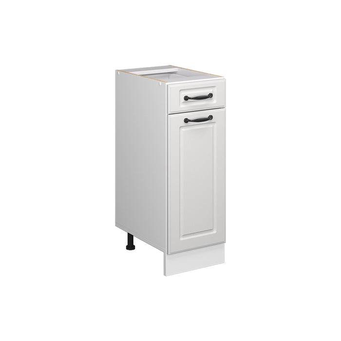 Vicco Frontale cucina Bianco casa di campagna 29.6 x 71.6 cm frontale del mobile per mobile base con cassetti