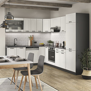 Vicco Frontale cucina Bianco casa di campagna 46 x 71.6 cm frontale del mobile per mobile base ad angolo