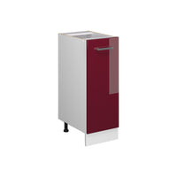 Vicco Frontale cucina Rosso lucido 29.6 x 71.3 cm frontale del mobile per mobile base estraibile