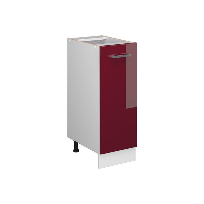 Vicco Frontale cucina Rosso lucido 29.6 x 71.3 cm frontale del mobile per mobile base estraibile