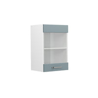 Vicco Frontale cucina Grigio-blu 39.6 x 59 cm frontale del mobile per pensile con vetro