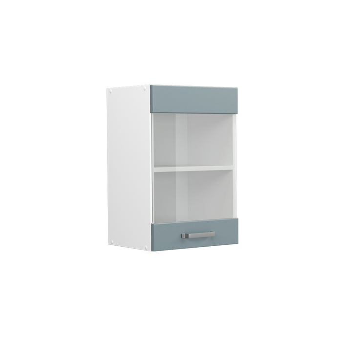 Vicco Frontale cucina Grigio-blu 39.6 x 59 cm frontale del mobile per pensile con vetro