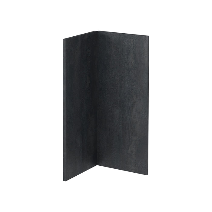 Vicco Frontale cucina Calcestruzzo nero 59.2 x 71.3 cm frontale del mobile per mobile base ad angolo