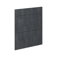 Vicco Frontale cucina Calcestruzzo nero 59.6 x 71.3 cm frontale del mobile per mobile base con cassetti