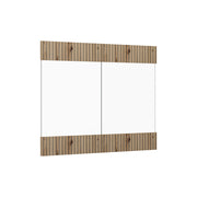 Vicco Frontale cucina Rovere artigianale 79.2 x 59 cm frontale del mobile per pensile con vetro