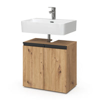 Vicco Mobile sottolavabo per bagno Artigiano 60 x 58 cm con 2 porte