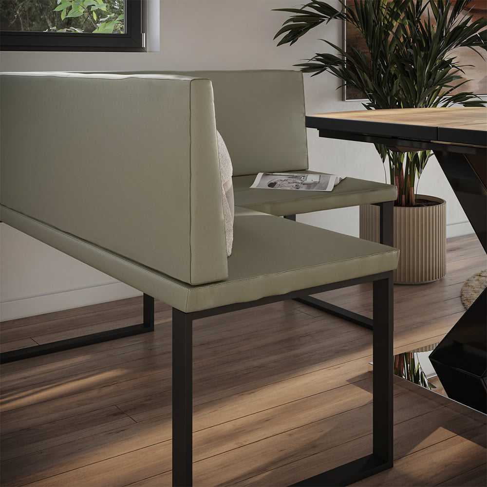 Vicco panca ad angolo Cachemire 120 x 120 cm