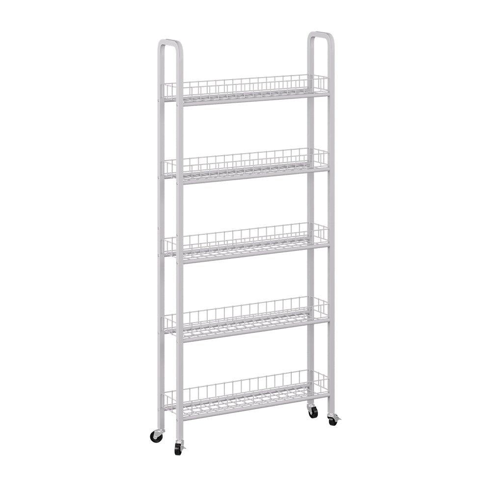 Vicco Piedistallo mobile Bianco 58 x 15 cm con 5 scomparti