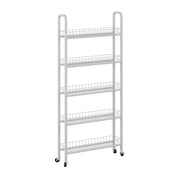 Vicco Piedistallo mobile Bianco 58 x 15 cm con 5 scomparti
