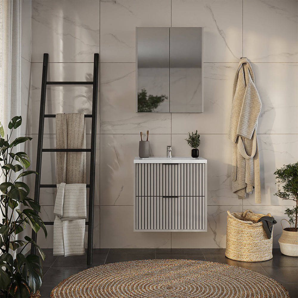 Vicco Set di mobili da bagno Cachemire 3 parti