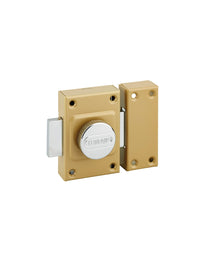 Serratura a chiavistello a pomolo Concorde per porta interna, acciaio, bronzo epossidico - THIRARD