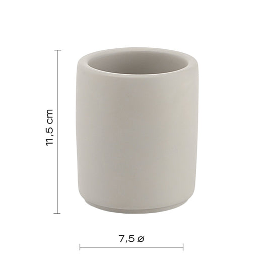 Portaspazzolini d'appoggio in cemento 4198 Gedy serie GIUNONE