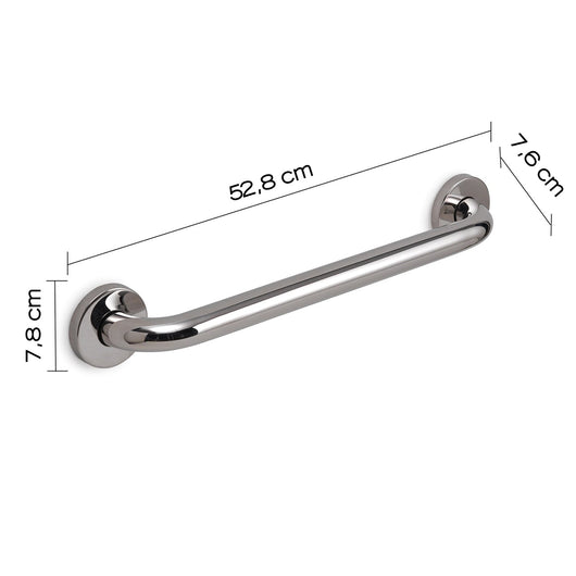 Maniglione cm 45 da muro in acciaio inox AISI 304 Gedy 5020-45 serie PROJECT Satinato