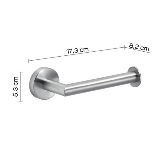 Portarotolo da muro in acciaio inox AISI 304 Gedy 5024 serie PROJECT Satinato
